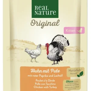 Neuheit REAL NATURE Kitten Sauce Huhn 85 g